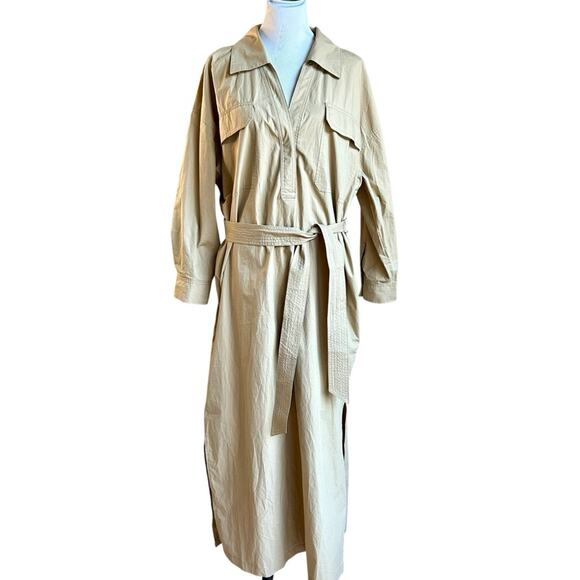 NWT Banana Republic Ani popover shirt dress sz XL - Picture 3 of 7